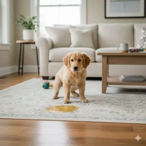 Εκπαίδευση κουταβιού στην τουαλέτα